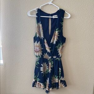 Show me your Mumu Floral Navy Romper